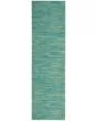 Nourison Essentials NRE01 Blue Green Rug