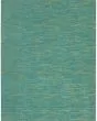 Nourison Essentials NRE01 Blue Green Rug