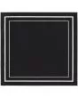 Nourison Essentials NRE02 Black Ivory Rug
