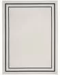 Nourison Essentials NRE02 Ivory/Black Rug