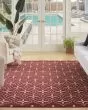 Nourison Essentials NRE04 Brick Ivory Rug