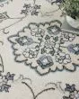 Nourison Essentials NRE05 Ivory Blue Rug