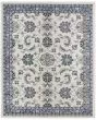 Nourison Essentials NRE05 Ivory Blue Rug