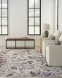 Nourison Washables NWB01 Ivory Pink Rug
