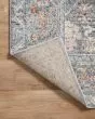 Odette ODT-07 Sky/Rust Area Rug
