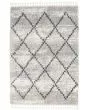 Oslo Shag OSL01 Silver Grey Area Rug