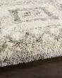 Oslo Shag OSL02 Ivory/Grey Area Rug