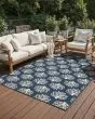 Meridian 7420A Blue/Ivory Area Rug