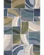 Tisdell TIS06 Blue 3'9"x5'2" Area Rug