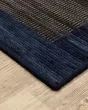 Warner WRN07 Blue/Blue Area Rug