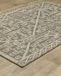 Zarina ZAR07 Brown/Beige Area Rug