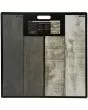 Oxidized Plank Weathered Charcoal Wood Tile