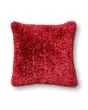 P0045 Red 22"x22" Pillow