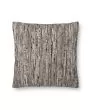 P0242 Black/Multi 22"x22" Pillow