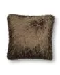 P0245 Brown 22"x22" Pillow