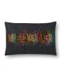 P0561 Black/Multi 13"x21" Pillow