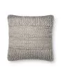 P0697 Grey 18"x18" Pillow