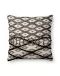 P0698 Black/White 18"x18" Pillow