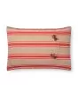 P0718 Red/Natural 16"x26" Pillow
