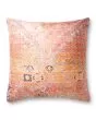 P0885 Coral/Multi 36"x36" Pillow
