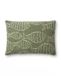 P0908 Green 16"x26" Pillow