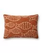 P0908 Orange 16"x26" Pillow