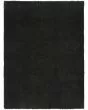 Pacific Shag PCS01 Black 5'3"x7'3" Area Rug