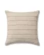 Keisha PAL0046 Natural/Brown 18" Pillow