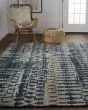 Palomar 6632F Blue/Gray/Tan Area Rug