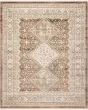Pardis PRD04 Rust 4'x6' Area Rug