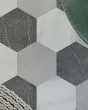 Paris Nero Porcelain Marble Tile
