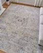 Pasha 39M5F Ivory/Taupe/Blue Rug