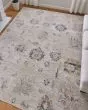 Pasha 39M9F Taupe/Ivory/Blue Rug