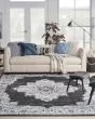Passion PSN03 Black Ivory Area Rug