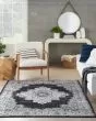 Passion PSN03 Black Ivory Area Rug
