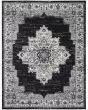 Passion PSN03 Black Ivory Area Rug