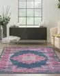 Passion PSN03 Blue Area Rug