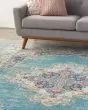 Passion PSN03 Light Blue Area Rug
