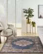 Passion PSN03 Navy Area Rug