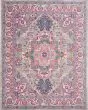 Passion PSN20 Light Grey/Pink Area Rug