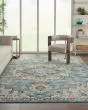 Passion PSN25 Ivory/Light Blue Area Rug