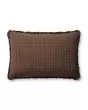 PCJ0012 Chocolate/Latte 16"x26" Pillow