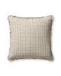 PCJ0012 Ivory/Earth 22"x22" Pillow