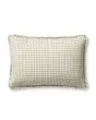 PCJ0012 Ivory/Moss 16"x26" Pillow