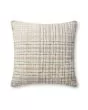 PCJ0013 Beige/Black 22"x22" Pillow