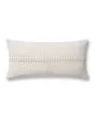 Harvey PCJ0018 White 12"x27" Lumbar Pillow