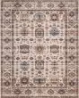 Pearson 39SUF Ivory/Green/Red Area Rug