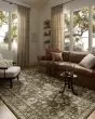 Percival PCV-06 Moss/Natural Area Rug