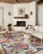 Perennial PRN-04 Rose/Multi Area Rug