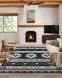 Phoenix PH3 Black Area Rug